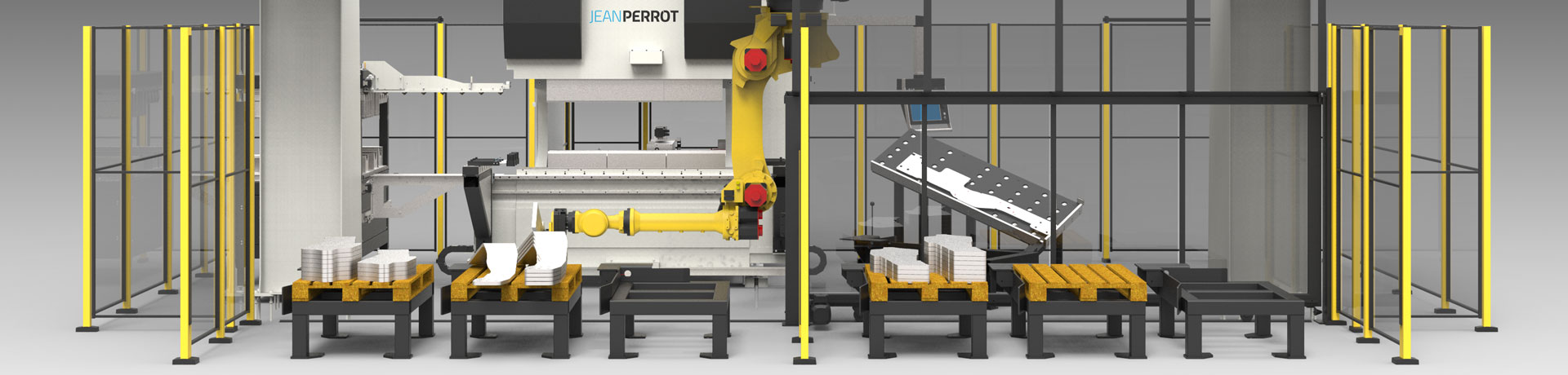 We offer custom solutions to answer each of our clients' specific needs. Our automated bending cellsinclude press brake MANEO Premium LCS, robotic arms, accessories & additional modules to fit your needs.